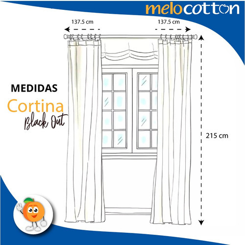 Cortinas Blackout 275cm Ancho X 215cm De Largo En 2 Paneles Color Rojo Cereza