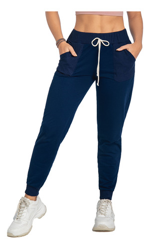 Jogger Mujer Azul Atypical 96922