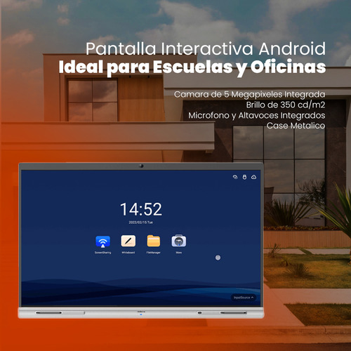 Tela interativa Dahua 65" DHI-LCH65-MC410-B