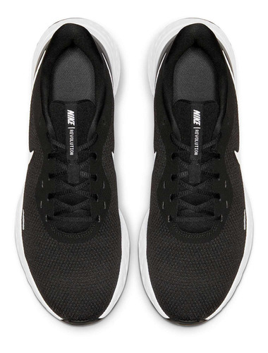 Zapatillas Nike Revolution 5 Black/white Bq3204-002