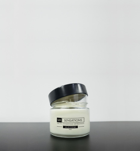 Imagem 10 de 10 de Alecrim - Vela Aromática Perfumada Decorativo 140g