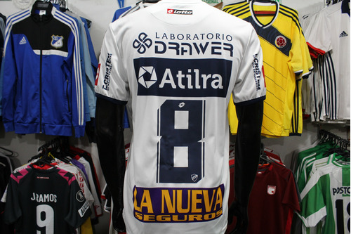 Camiseta Club Atletico Quilmes De Argentina #8 Talla L 