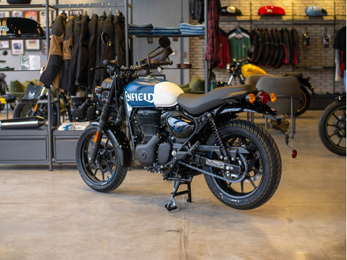 Imagen 7 de 25 de Royal Enfield Hntr350 Rebel Blue Entrega Inmediata