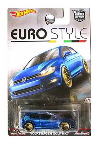 Hot Wheels Car Culture Euro Style Volkswagen Golf Mk7 Df9wh