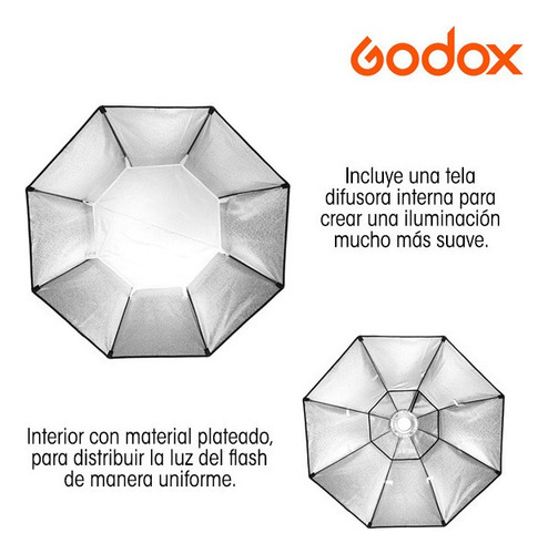 Softbox Reflector Octabox Godox Sb-bw95 95cm Para Bowens