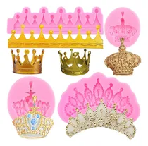 Comprar Moldes De Fondant De Mypracs Moldes De Silicona De Corona De