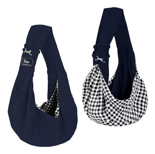 Porta Mascotas Ajustable Y Reversible Para Perros Y Gatos