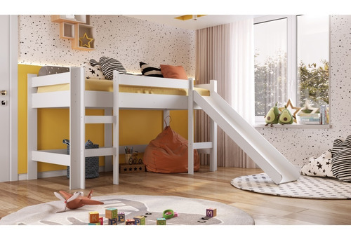 Cama Infantil Con Tobogán