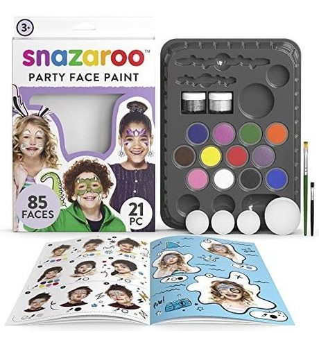 Kit De Pintura Facial Snazaroo Ultimate Party Pack