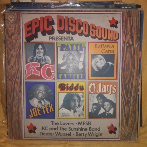 Vinilo Epic Discosound Presenta Joe Tex Biddu O Jays Mfsb D1