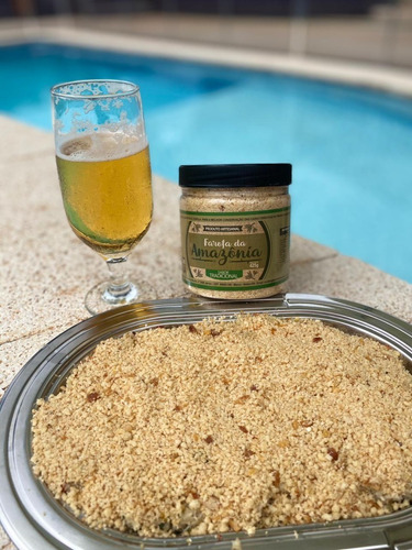 Imagem 3 de 3 de Farofa Da Amazônia 100% Artesanal - Sabor Tradicional 300g