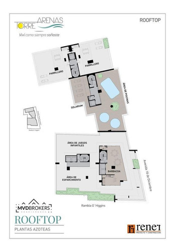 Imagen 5 de 27 de Torre Arenas T4 U715 | Venta Apartamento Monoambiente A Estrenar En Malvín Sur - Rambla - Premium - Full Amenities - Entrega Inmediata!