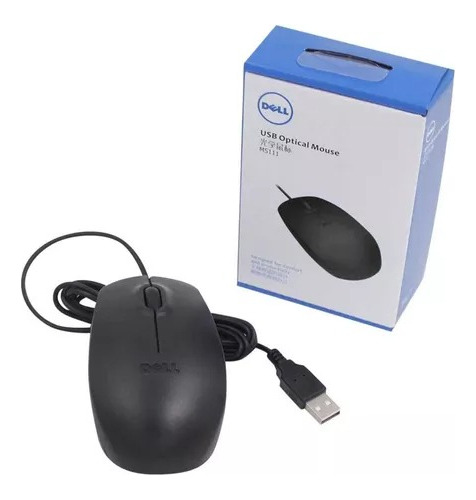 Mouse Óptico Dell Usb 3 Botón Dell Ms111