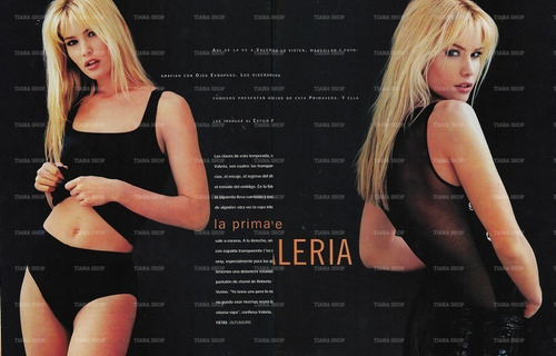 Revista Viva 1996: Valeria Mazza En 6 Págs. 