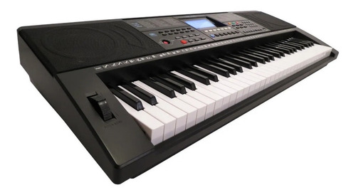 Imagen 6 de 10 de Teclado Órgano 61 Teclas 5 Octavas Atril Soporte Y Fuente