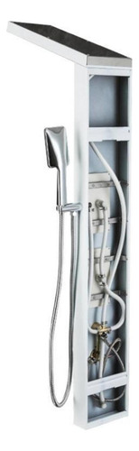 Ducha Vertical Premium Com Hidromassagem E Cascata Inox