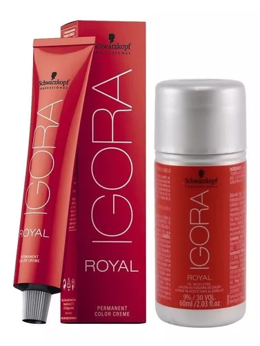 Agua Oxigenada Igora Royal Schwarzkopf 6% 20 Volumes - 60 mL