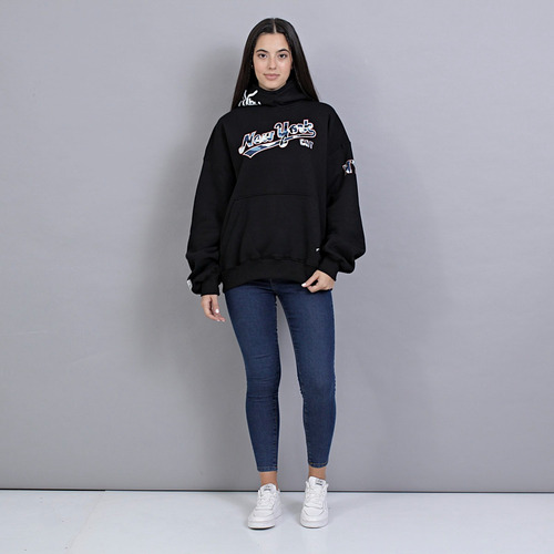 Buzo Hoodie Oversize Charlie & Thomy Mod. Nyc Algodón