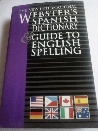 Websters Spanish Dictionary Guide To English Spelling