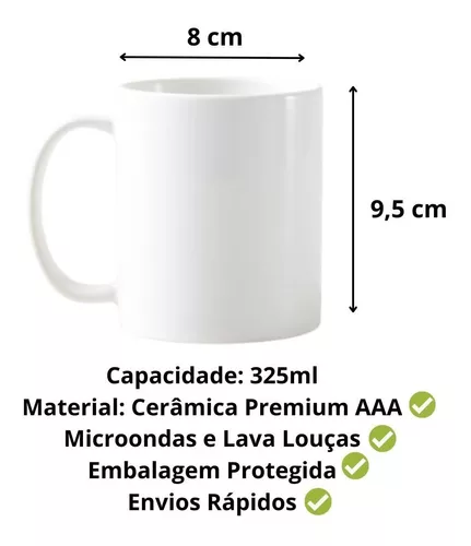 Caneca meme boneco palito 1 minuto de paz