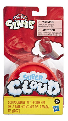 Massinha Play Doh Super Cloud Slime Unitario Sortido E8793