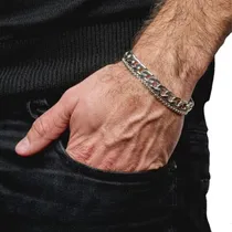 Comprar Pulsera Hombre Pulsera Acero Quirúrgico Pulsera Cadena 
