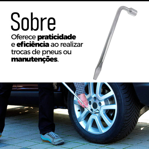 Chave De Roda 17 Carro Corsa Agile Astra Vectra