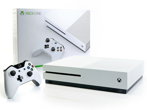Microsoft Xbox One S 1tb Two-controller Bundle Blanco