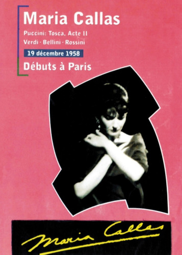 Dvd - Maria Callas - Debut En Paris - 1958