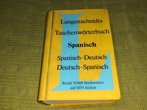 Langenscheidts Taschenworterbuch Spanisch Deutsch