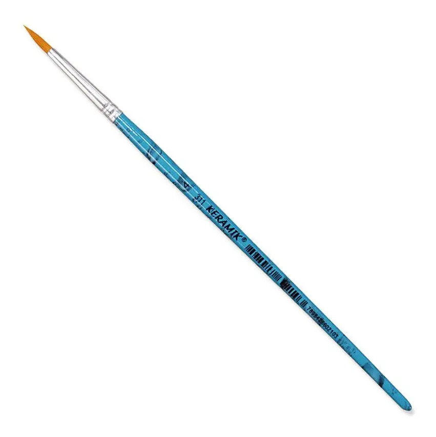 Pincel Redondo Para Aquarela Keramik 311 Numero 4