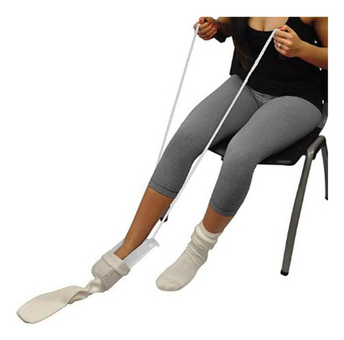 Medias Flexibles Calcetín Ayuda Para Personas Mayores