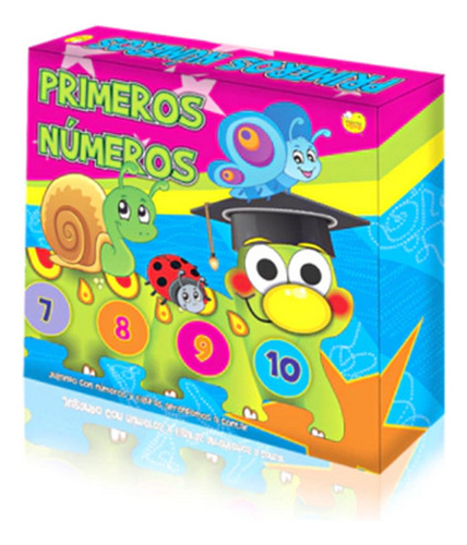 Juego De Mesa Primeros Números Regalo Niños Yuyu Aprendizaje