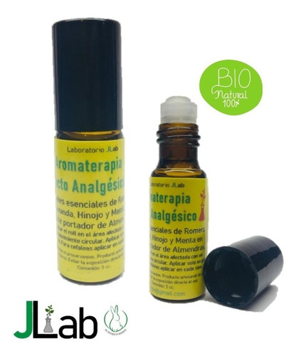 Imagen 6 de 7 de Aromaterapia Analgesica-romero/lavanda/hinojo/menta/almendra