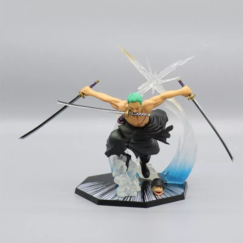 Imagen 2 de 3 de Figura Roronoa Zoro - One Piece 16cm