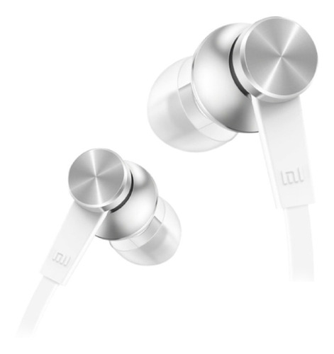Imagen 1 de 3 de Auriculares in-ear Xiaomi Mi Headphones Basic plateado