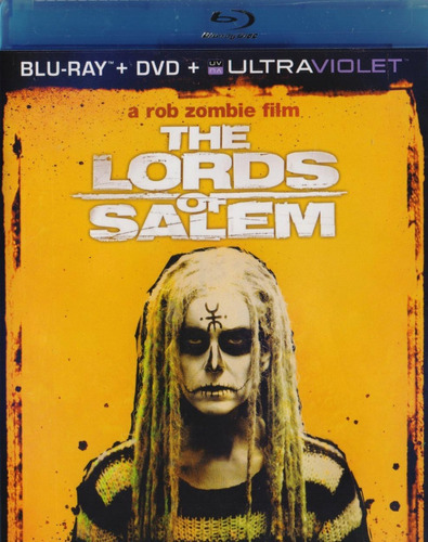 The Lords Of Salem Rob Zombie  Blu-ray + Dvd + Ultraviolet