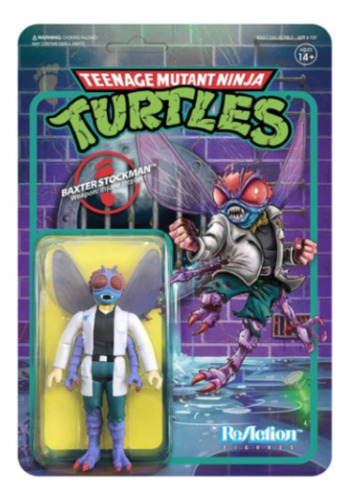 Super 7 Reaction - Tmnt - Baxter Stockman