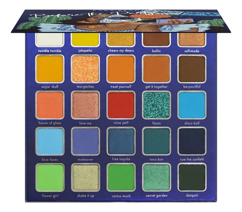 Paleta De Sombras Before The Party De Kara Beauty Sombra Multicolor