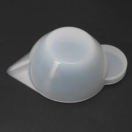 Imagen 4 de 7 de Set X5 Tazas Vaso Silicona Dosificador Vertidor Para Resina