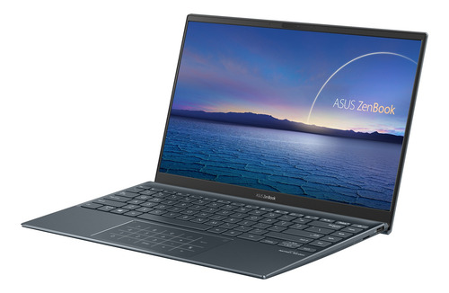 Imagen 2 de 10 de Notebook Asus ZenBook 14 UM425QA pine gray 14", AMD Ryzen 5 4500U 8GB de RAM 512GB SSD, AMD Radeon RX Vega 6 (Ryzen 4000/5000) 1920x1080px Windows 11 Home