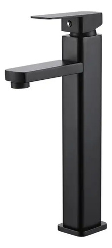 Esatto® Monomando Llave Baño Bronce Negra Cuadrada Mza039n Acabado Mate Color Negro