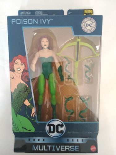 Imagen 1 de 2 de Poison Ivy Hiedra Venenosa Dc Multiverse Batman 80 Years