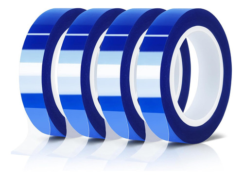4 Rollos De Cinta Térmica Azul De 10 Mm X 16 M, Cinta ...