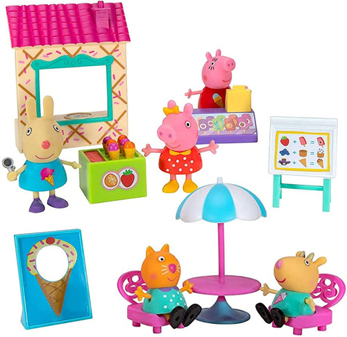 Peppa Pig & Friends Sweet Day Con 13 Pzs Personaje Sorpresa