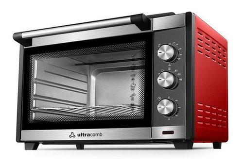 Horno Eléctrico Ultracomb 55 Litros Convector 2 Anafes 2000w