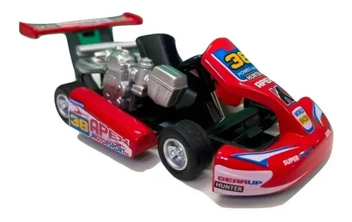 Miniatura Kart Champion Corrida Metal Amarelo 1:18 em Promoção na Americanas