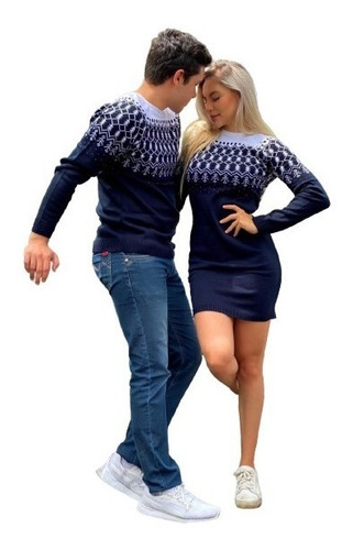 Imagen 1 de 3 de Ugly Sweater Navideño Pareja Duo