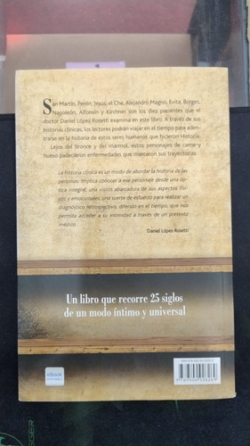 Historia Clínica 1 Y 2, López Rosetti. Ed. Planeta (grande) (Usado)