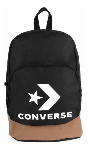 comprar Mochila Unisex Con Logo Estampado Color Negro Converse